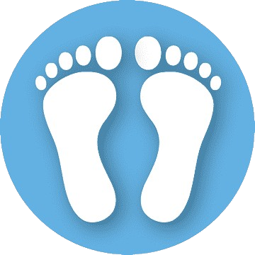 png transparent footprint podiatry foot care miscellaneous blue foot thumbnail removebg preview